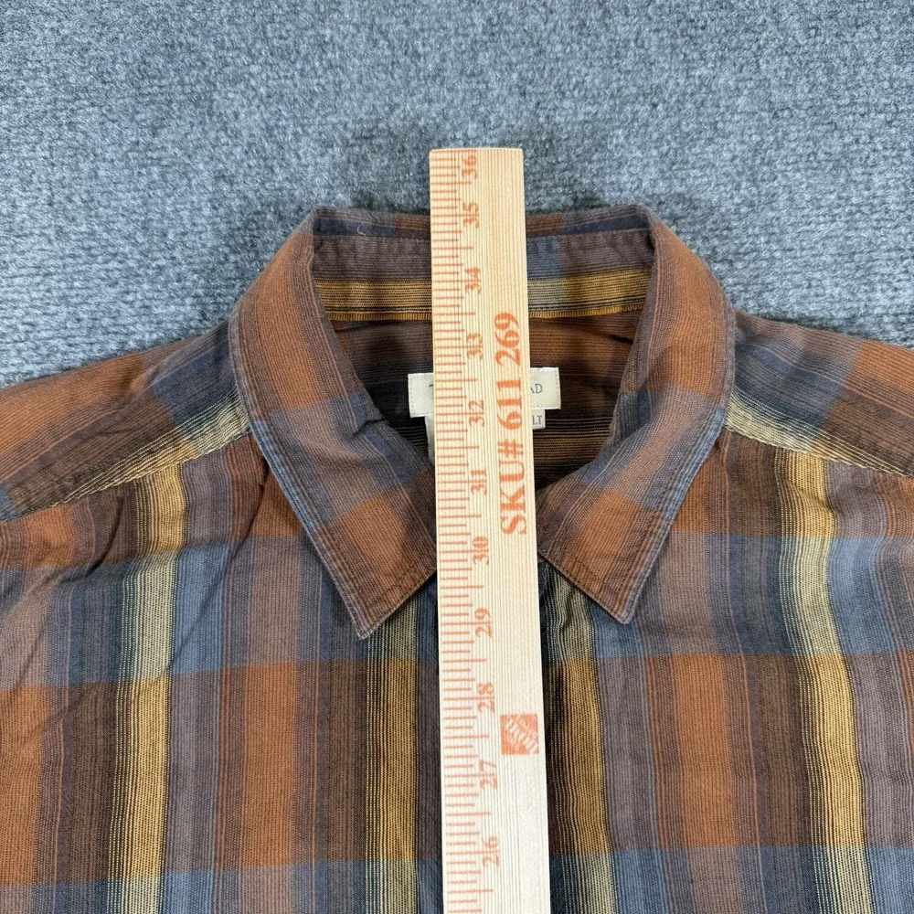 Territory Ahead Shirt Mens 2XL Tall Aztec‎ Western Cowboy Long Sleeve Button Up